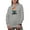 Heather Grey, variant on Retro I'd Rather Be Rock Climbing, Mountain or Cliff Climber, Heather Grey Hooded Sweatshirt or Hoodie, XL
