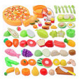 thumbnail image 2 of Juguetes De Cocina Para Niños Con Frutas Y Verduras, 58 Pzas, 2 of 4
