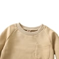 thumbnail image 4 of Godderr Toddler Boys 2pcs Sweatsuit Outfits 2-4Y Baby Boys Autumn Winter Sweatshirt Outfits 6M-24M Infant Long Sleeve Hooded Sweater Top + Sweatpants Pants 2PCs Set, 4 of 8
