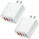 thumbnail image 1 of VKUJDT 2 piezas cargador tipo c carga rapida, 33W Cargador USB portáti con Cargador C Rapido 2 Puert, 1 of 7