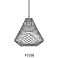thumbnail image 6 of Progress Lighting Mesh 1-Light Mini Pendant, Antique Bronze, Open Cage Frame, Ideal for Clusters or Groups, Canopy Included, 6 of 8