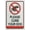Warning Sign 4, variant on Beware Of Dog Vintage Tin Sign 8"x12" - Indoor & Outdoor Safety Warning Decor, Durable Tin for Home Yard Pet Warning