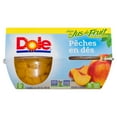 thumbnail image 3 of Pêches en dés dans des jus de fruits de Dole, 3 of 11