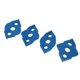 thumbnail image 2 of 4PCS R Corner Templates Round Angle Radius Jig Routing Template ABS Woodworking Corner Locator Blue, 2 of 5