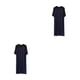 thumbnail image 1 of Albornoz Para Hombre Sonducket Cómodo Y Elegante Costuras En Azul Marino Negro XXL, 1 of 6