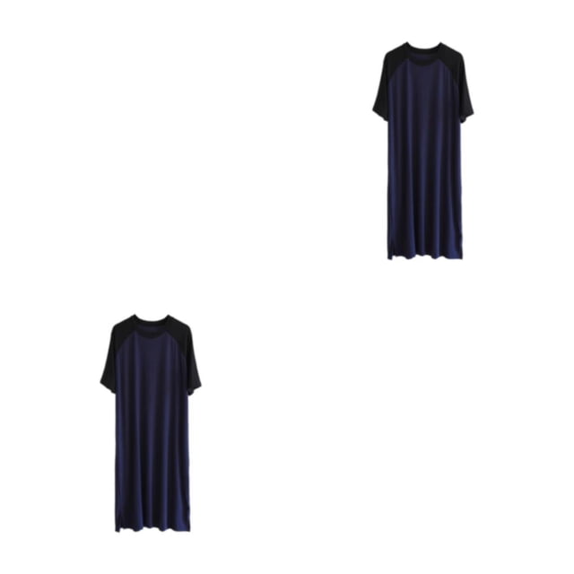 Sonducket Cómoda ropa de dormir para hombre, bata transpirable para descansar y dormir, albornoz para hombre, pijama para hombre, bata para Type11 NO11