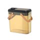 thumbnail image 3 of Separación de residuos de té Cubo de filtración Cubo de basura PP Accesorios de doble uso Bote de basura Drenaje premium Cubo de basura Tanque de té , marrón claro perfecl Bote de basura de doble uso, 3 of 8