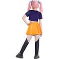 thumbnail image 3 of LumiFest G'irl's Halloween Costume, Pop Singers Idol Group Fancy Dress up Outfit with T-shirt & Skirt, Halloween Cosplay Stage Performance Suit for Carnival & Party Events, 3 of 6