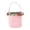 05_OrganzaTote_Handheld_Pink_AsShown, variant on Halloween Basket Bag Handheld Candy Storage 9.8x11.0in with Light for Trick or Treat Party Decoration by OVFUIZ