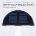 thumbnail image 3 of Inteprter Luz solar para jardín al aire libre, luz de paso de escalera, luz de pared de acero inoxidable IP65, luz de pared LED impermeable para valla, Iluminación y accesorios No.2 Inteprter HA027152-02, 3 of 6