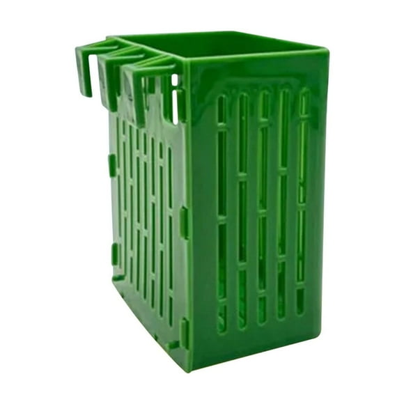 Kitchen Utensil Set Fish Tank Hydroponic Basket Aquarium Plant Holder Fish Tank Plant Holder With Hooks For Fish Tank Aquaponic Plant Cultivation And Decorations, 1Pc Green