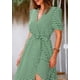 thumbnail image 5 of Vestido PRETTYGARDEN Mujer Verano Cruzado Maxi Floral XL, 5 of 8