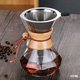 thumbnail image 2 of Cafetera perfecl de borosilicato alto 600ml con filtro, 2 of 7