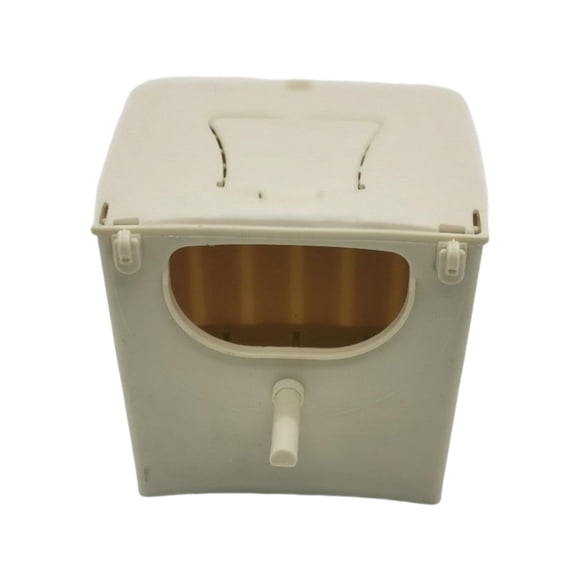 Bird Hut Box Bird Hut Colgante Montado Jaula de Pájaros para Periquitos Loro