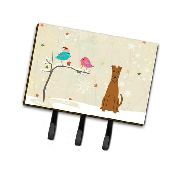 Christmas Presents Between Friends Irish Terrier Leash or Key Holder