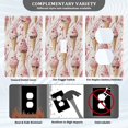 thumbnail image 3 of Yayeee Toggle Light Switch Wall Plate 1-Gang 4.5"x2.7" Home Decorative Outlet Cover, Pink Ice Cream Pattern, 3 of 7