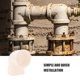 thumbnail image 4 of 2 piezas de extensión de codo de canalón, conector de codo de canalón de bajante de agua de lluvia, extensión de canalón de plástico para drenaje de agua de lluvia., 4 of 7
