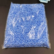 Farfi 1 Pack Mini Filter Foam Beads Balls Arts Crafts Supplies DIY Decorative Beads (Blue Floam Beads Balls)