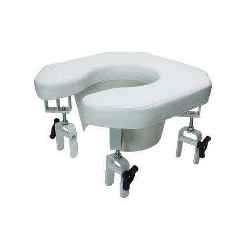 Lumex MultiPosition Open Padded Raised Toilet Sea Open Padded Raised