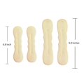 thumbnail image 3 of Magic Hair Styler (2 Small, 2 Large) Sponge Styler Accessories Bun 4 Pieces - brown, 3 of 5