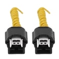 thumbnail image 2 of Rear Number Plate Lamp Harness, Anti Aging 2 Pcs Practical Lighting Plate Wiring Harness 93450297 Wear Resistant  For Car, 2 of 8