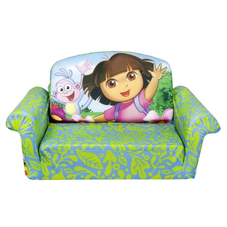 Marshmallow Furniture Children S 2 In 1 Flip Open Foam Sofa