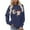 Navy, variant on Blackish Green gap hoodie women Women's Casual Long Sleeve Crewneck Sweatshirt Soft Comfy Loose Fit Pullover Top For Everyday Wear Blackfall sweatshirt