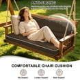 thumbnail image 7 of SDJPOI Outdoor Porch Swing Cushions, 4" Thick 3 Seater swing replacement cushions, 63'' Waterproof Bench Cushions with Backrest & Ties for Patio Furniture, 7 of 7