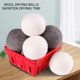 thumbnail image 3 of Fabric Softener Ball, Wool Drying Balls 6 Pieces Static Reduction  for Laundry 2.4in, 3 of 7