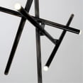 thumbnail image 3 of 36249-015 Eurofase Lighting Crossroads - 9W 9 LED Flush Mount - 36.13 Inches Wide by 33 Inches High-Black Finish, 3 of 3