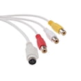 thumbnail image 3 of Adaptador Convertidor Baoblaze SVGA VGA a S-Video 3 RCA AV salida de TV para PC Portátil 4 piezas, 3 of 8