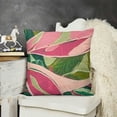 thumbnail image 2 of YINGXI  Spring Summer Boho Decorative Throw Pillow Covers, Tropical Palm Leaves Monstera Hibiscus Flower Outdoor Home Decor, Bohemian Hawaii Sun Coconut Tree Sailboat Couch Cushion Case 20x20in, 2 of 5