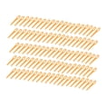 thumbnail image 2 of 100 cuchillas de plástico para cortadora de césped, accesorios de repuesto para herramientas de poda manuales, color naranja, 2 of 14