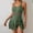 Army Green, variant on One Piece Swimsuits for Women With Skirt 2025 Spring Fashion Solid Color Bikini Jumpsuit Set