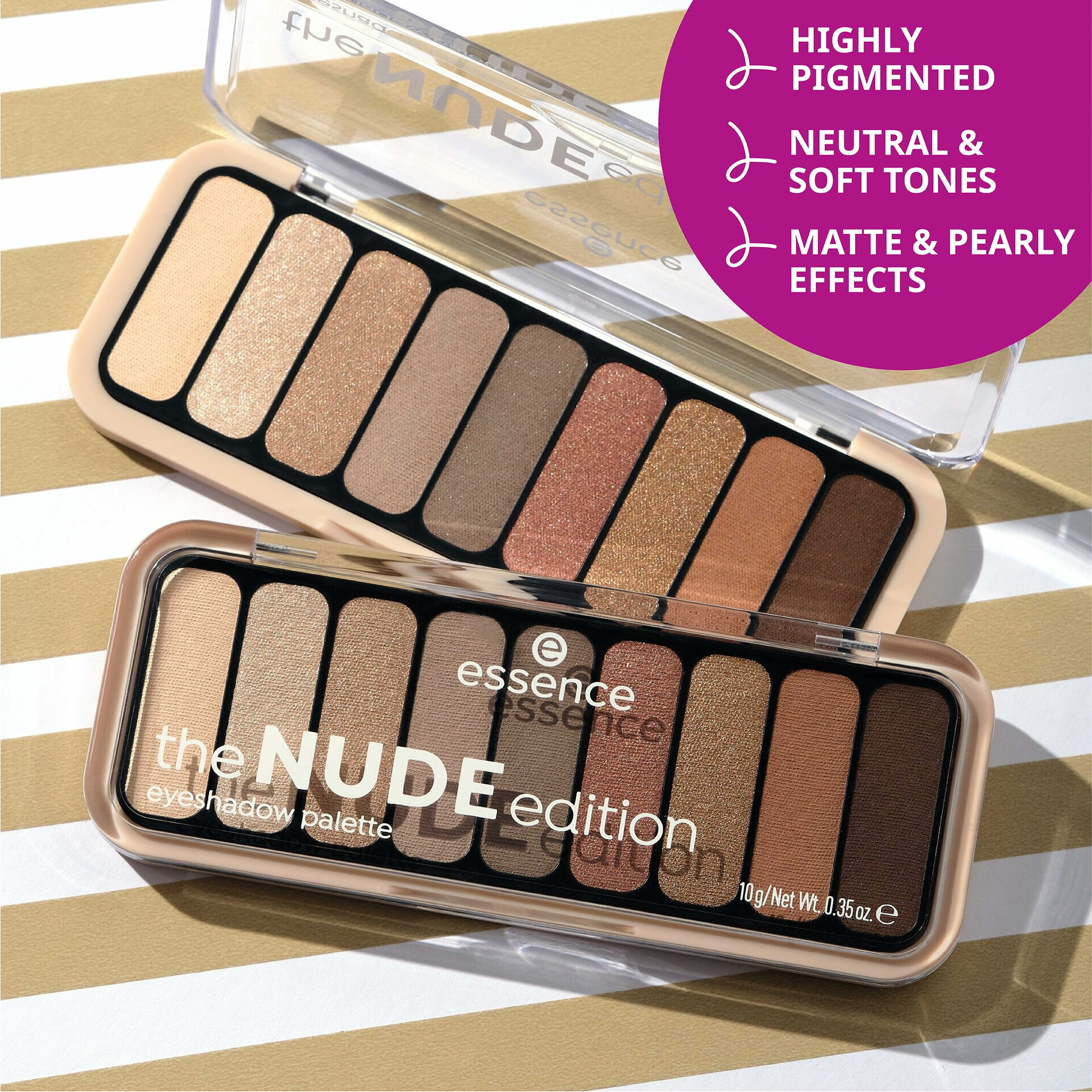 essence The Nude Edition Eyeshadow Palette, 10 Pretty In Nude
