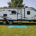 thumbnail image 2 of Camco Handy Mat with Strap, Perfect for Picnics, Beaches, RV and Outings, Blue/Green (42814), 2 of 8
