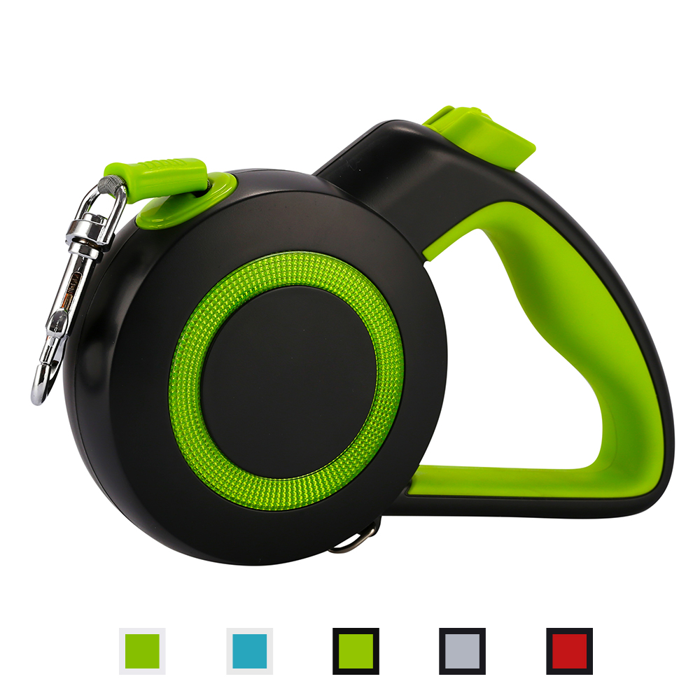 Retractable Dog Leash for Small Medium Dogs (up to 45lbs), Leash with