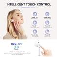 thumbnail image 3 of Auriculares Bluetooth TWS i12 Cancelación de ruido Auriculares inalámbricos con control táctil de sonido estéreo 3D para viajes y deportes Emparejamiento automático Mini blanco Vhermosa LL-0366, 3 of 4
