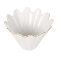 thumbnail image 2 of Cafetera de cono, taza con filtro de café, pedal reutilizable, cafetera de cerámica para verter café. blanco 102mmx80mm, 2 of 9