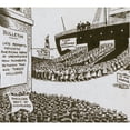 thumbnail image 2 of Anti-Immigration Cartoon Of Shows Disembarking Immigrants Heading For The American Cities As An Army Of Unemployed, 2 of 2