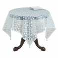thumbnail image 7 of saro flocked dot organza table topper, 7 of 7