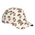 thumbnail image 3 of Balery Baseball Cap Adjustable Size for Running Workouts and Outdoor Activities All Seasons Dad Hat(Mushroom), 3 of 8