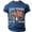 Blue, variant on Mens 250th Anniversary USA Shirt for Men American Flag T-Shirt 4th of July Shirt 250 Years Birthday Patriotic Tops Army Green XXL