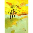 thumbnail image 3 of Bailey, Paul 14x18 Black Modern Framed Museum Art Print Titled - Autumn Trio, 3 of 5