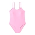 thumbnail image 3 of mgoYE Girl Swimsuits 10-12 Girls One Piece Swimsuit Cute Striped Bathing Suit Hawaii Swimwear(Pink,11-12 Years), 3 of 9