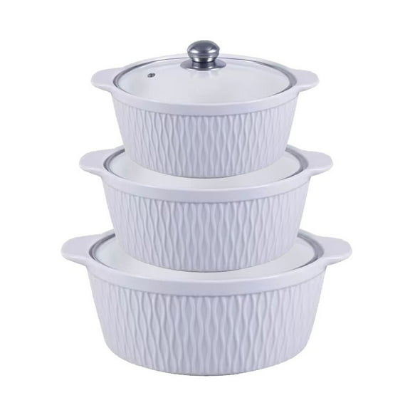 Klotel Luxury 3set Caramic Soup Bowl Simple and fashionable Design