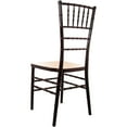 thumbnail image 3 of Emma + Oliver Mahogany Resin Chiavari Chair, 3 of 5