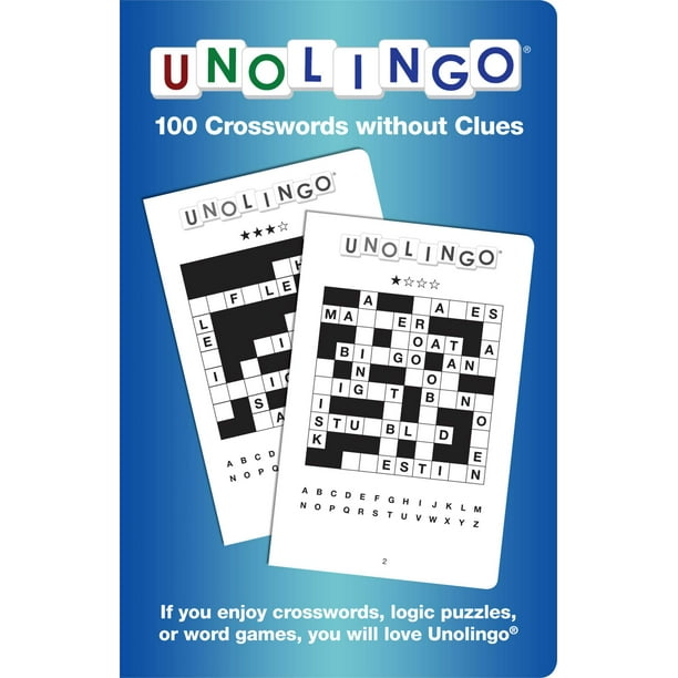 Unolingo 100 Crosswords Without Clues Walmart Com Walmart Com