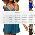 thumbnail image 2 of Swim Romper Women One Piece Swimsuits V Neck Modest Bathing Suit 2026 Boyleg Swimming Suit Swimwear, 2 of 5