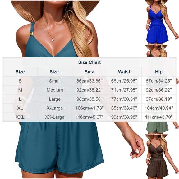 UTSJKR One Piece Swim Suit for Women Solid Color Tummy Control Swimsuit Modest Bathing Suit Vintage Beachwear for Women Army Green XL